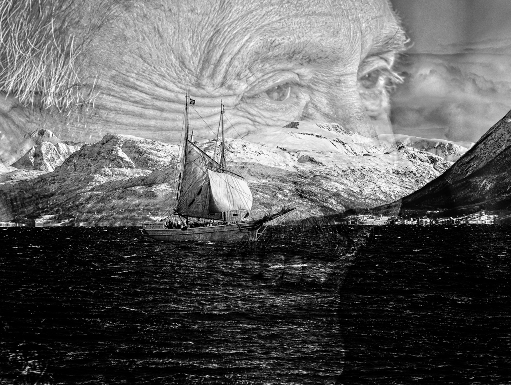 Vinner månedens bilde i juni. Foto: Willie Jarl Nilsen. Tittel: En skipper og hans skute
