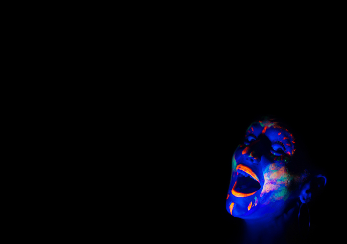 Neon face, Patty Thorbergsen, 1. plass