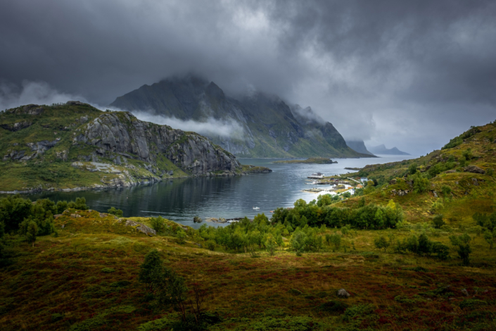 Lav tåke i Lofoten, Christine Larssen, 2. plass