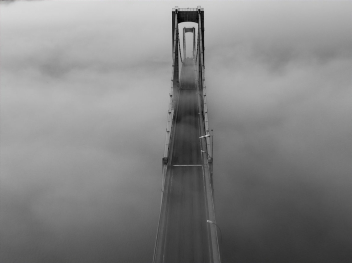 Vinner månedens bilde i oktober Foto: Frank Bang Tema: Tåke Tittel: The end of the lane